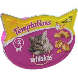 are whiskaz temptation safe for cats